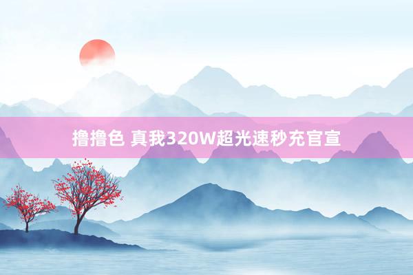 撸撸色 真我320W超光速秒充官宣