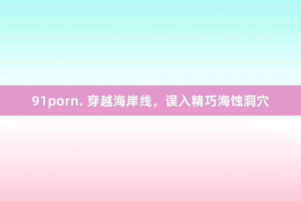 91porn. 穿越海岸线，误入精巧海蚀洞穴